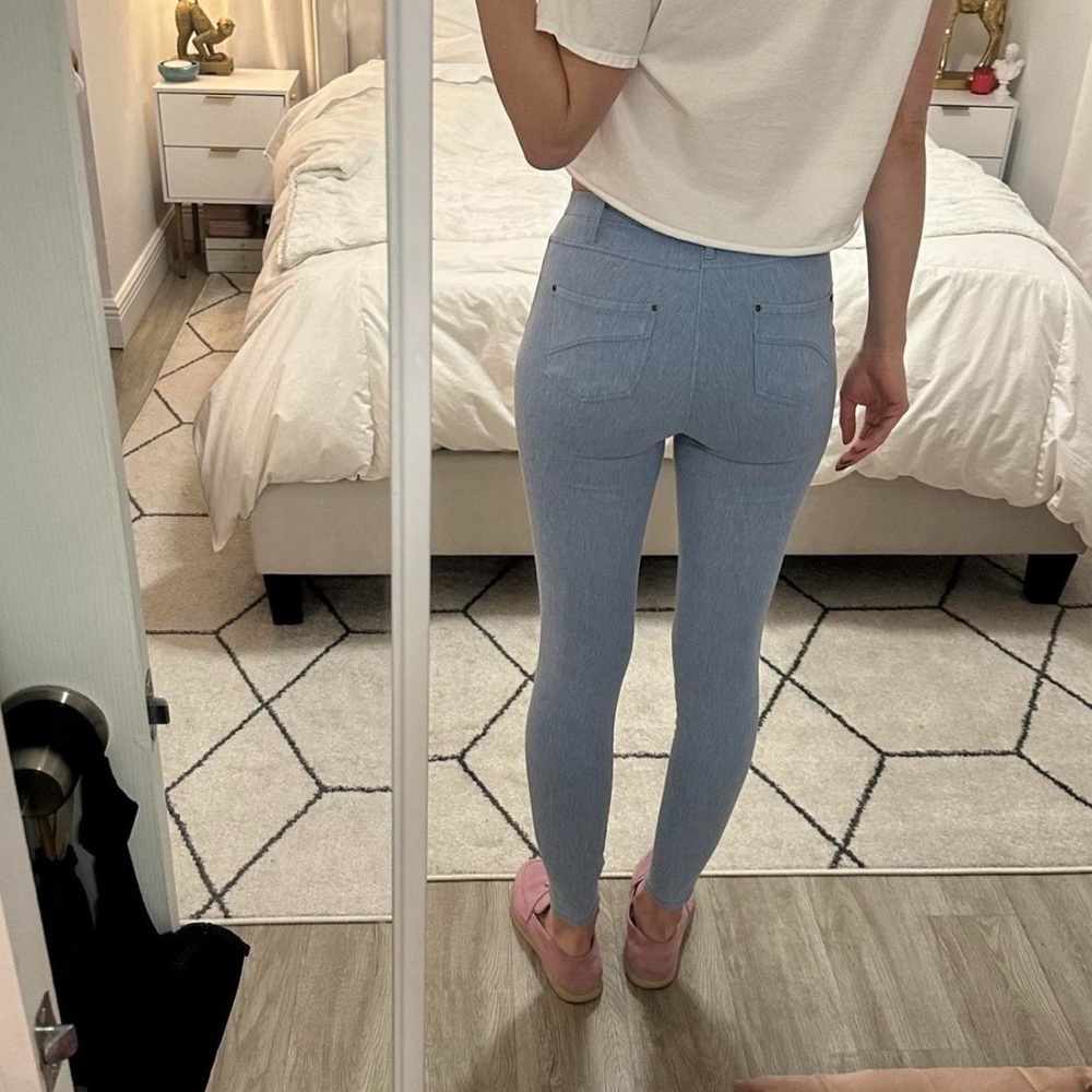 Time and Tru Light Blue Wash Skinny Jeans/Jeggings, Size S